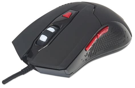 Manhattan Wired Optical Gaming Mouse With Leds 176071
