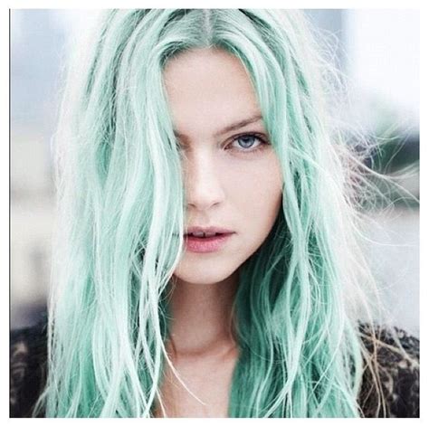 Pastel Blue Hair Mint Green Hair Mint Green Hair Blue Hair Seafoam Green Minty Green Sea
