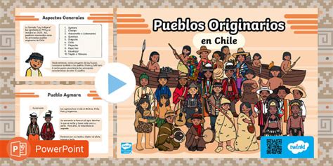 Free Powerpoint Pueblos Originarios De Chile Twinkl
