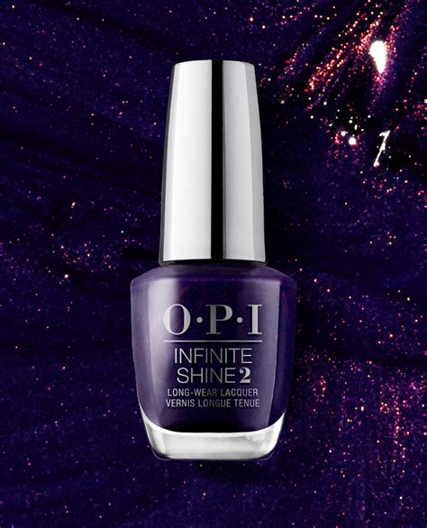 Opi Turn On The Northern Lights Infinite Shine Deep Purple Nail