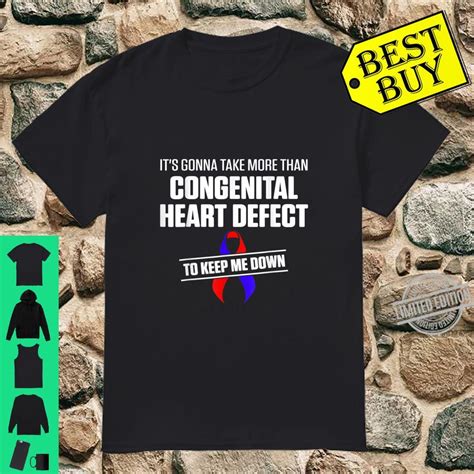 Congenital Heart Disease Defect Survivor Down Chd Warrior Shirt