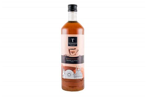 Gingerbread Flavour Syrup 1 Litre Taylerson S Syrups