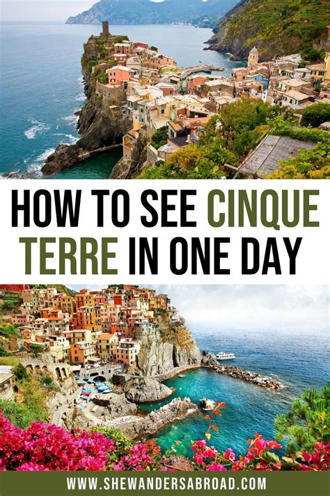 The Perfect One Day In Cinque Terre Itinerary Artofit