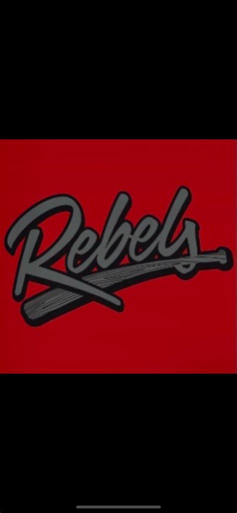 National Championship Sports Baseball Rebels Red 11u 11u D2