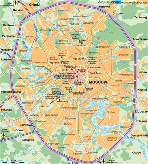 Moscow Map