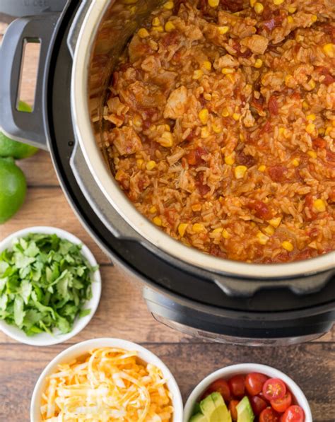 Instant Pot Mexican Chicken Rice I Wash You Dry