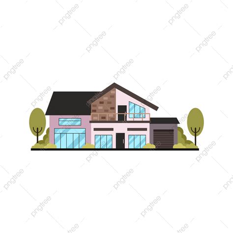 Residential Houses Vector Png Images Different Styles Residential