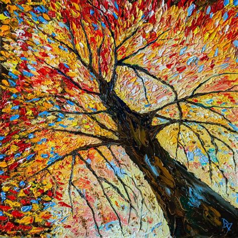 Easy Fall Tree Paintings