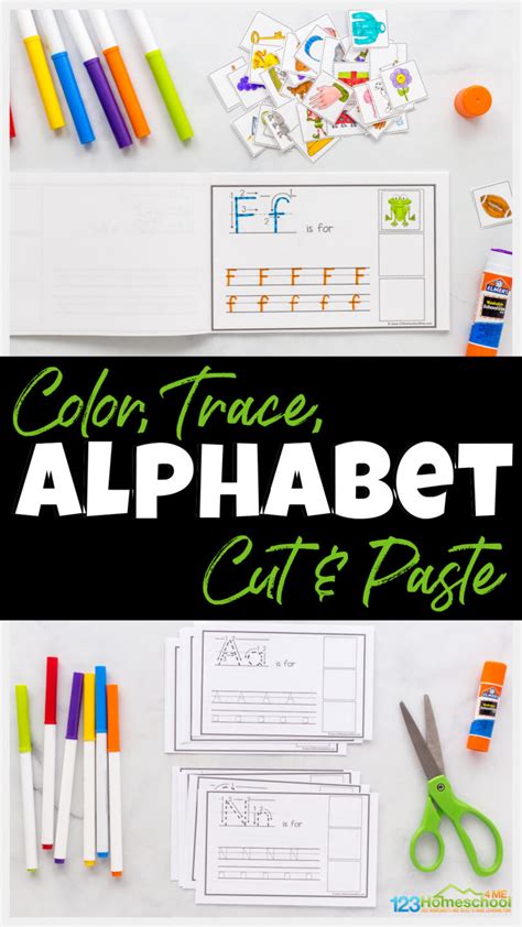 Free Printable Alphabet Cut And Paste Worksheets