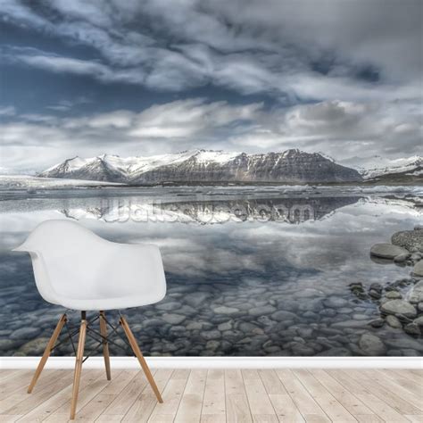 Jokulsarlon Glacier Lagoon Iceland Wallpaper Wallsauce Uk