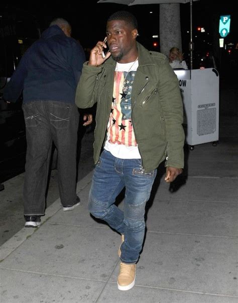 Kevin Hart Dines In Style Wearing Balmain Givenchy And Celine