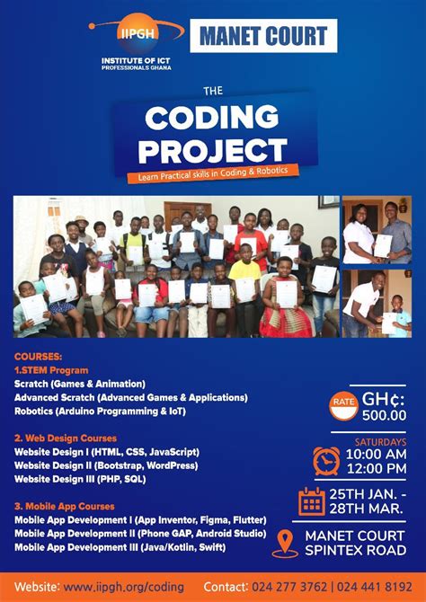 Coding And Institute Of Ict Professionals Ghana