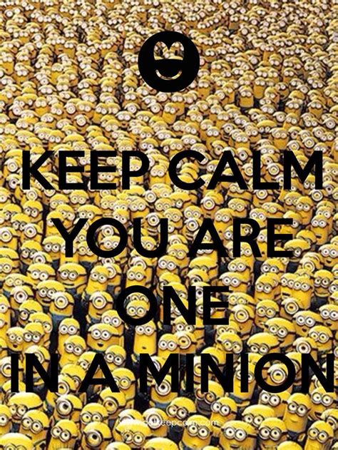 Keep Calm Minions Calm Keep Calm