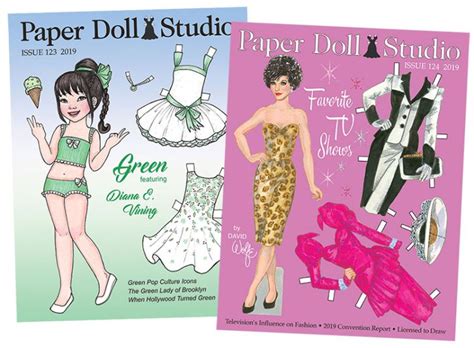 Opdagpaperdoll Review 4 Issue Subscription Artful Paper Doll Magazine
