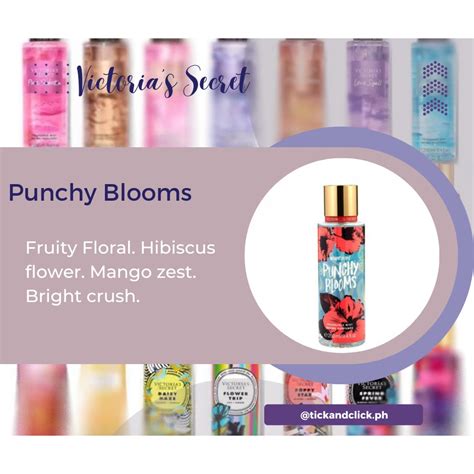 Punchy Blooms Fragrance Mist By Victorias Secret 250ml Shopee
