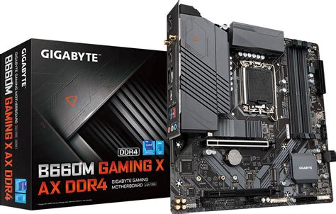 Gigabyte B660m Gaming X Ax Ddr4 M Atx Motherboard Lga 1700 B660