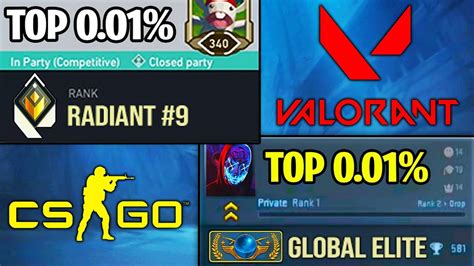 Top 0 01 CS GO VS Top 0 01 Valorant Players YouTube