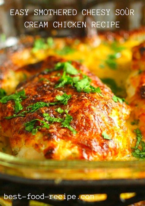 Maybe you would like to learn more about one of these? EASY SMOTHERED CHEESY SOÙR CREAM CHICKEN RECIPE