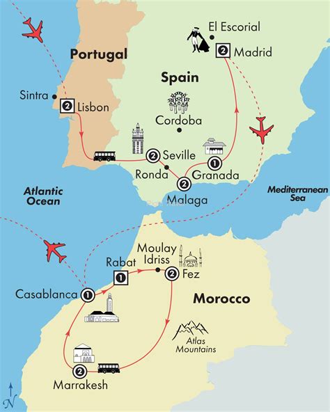 All 92 Pictures Map Of Portugal Spain And Morocco Stunning 112023