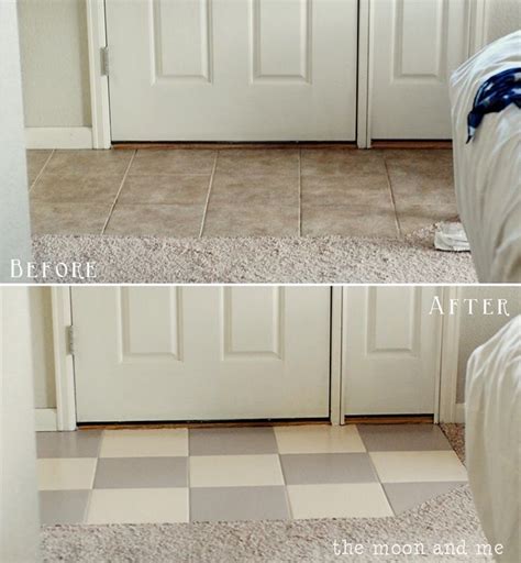 31 Creative Ways To Hide Eyesores Around Your Home Painting Tile Floors