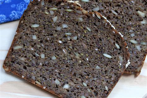 Whole grain bread ~ fast and hearty. Danish Rye Bread (Rugbrød) - The Daring Gourmet