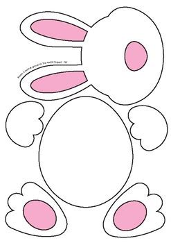 Easter templates bunny templates easter art easter crafts easter decor finger puppet patterns ornament template easter coloring pages felt crafts diy. Easter Bunny Templates - Fun Cutouts and Easter Resource ...