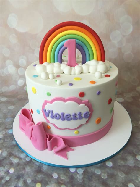 Rainbow Cake Cakeachanceonbelinda Torte Di