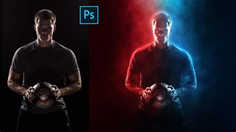 Portrait Dual Lighting Effect In Adobe Photoshop Tutorials Fribly