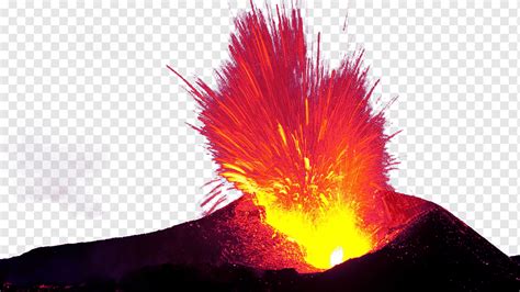 Vulkan Magma Rock Vulkan Cartoon Vulkan Verbrennung Herunterladen