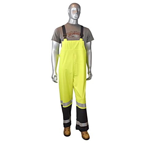 Radians Class 3 Fortress Overalls Green Large