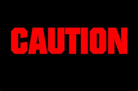 Created with video to gif maker. Caution Sign Gif Images - Best Animations