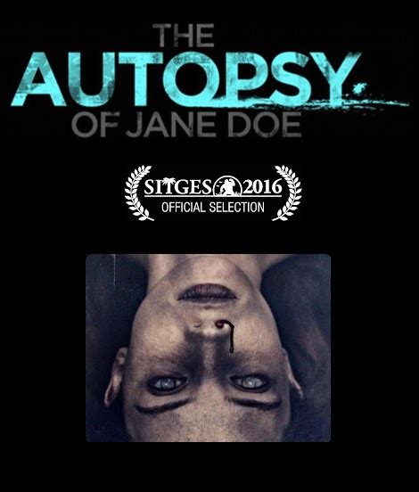 La GalerÍa Del Terror La Autopsia De Jane Doe 2016