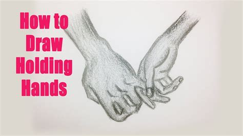 We have found a best drawing for beginners, and it is a hand holding a pencil. How to Draw Holding Hands 02 - Boy and girl holding hands ...