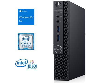 Dell Optiplex 3060 Micro Desktop Intel 6 Core I5 8500t Upto 35ghz