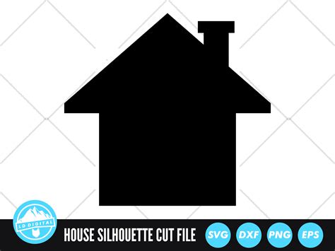 House Svg House Clipart Svg Cut Cameo Svg File Cut File File House Svg