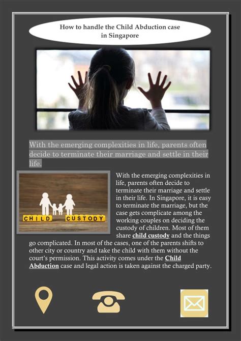 Ppt How To Handle The Child Abduction Case In Singapore Powerpoint