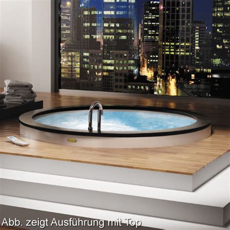 Most whirlpool tub owners choose to add a handheld spray head in either a deck mounted or wall mounted model for easy access to fill the tub and make it more usable. Jacuzzi NOVA top Aquasystem round whirlpool Ø 180 x 63 cm ...