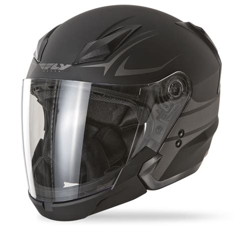 Fly Street Tourist Helmet Graphic Open Face Helmet Motorcycle