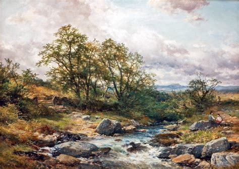 Victorian British Painting July 2012 Landscape Oil Painting