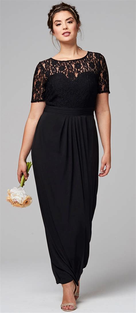 A beautiful union … between you and whatever you're wearing to the big event(s). 45 Plus Size Wedding Guest Dresses {with Sleeves | Plus ...