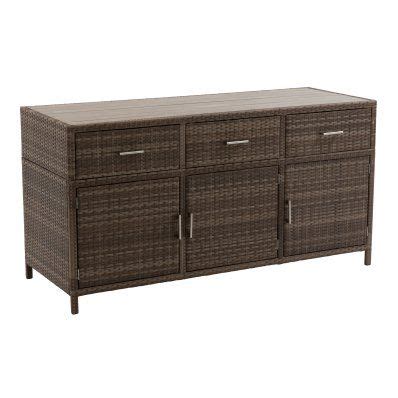 Four hooks are provided to attach. Coral Coast Chisholm 3-Door Outdoor Storage Cabinet ...