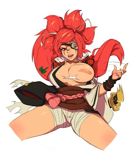 Rule 34 Artist Request Baiken Breasts Outside Busty Cleavage Female