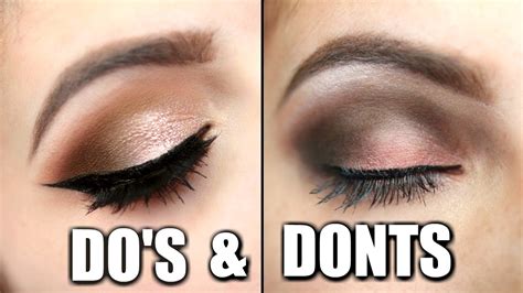 I suggest to first stand two feet away from. Eyeshadow Do's and Don'ts - e-hairdressing