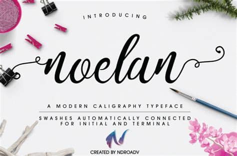 Of fonts downloaded yesterday : Noelan Script Font - Befonts.com