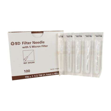 Buy Bd Filter Needles With 5 Micron Filter At Medical Monks