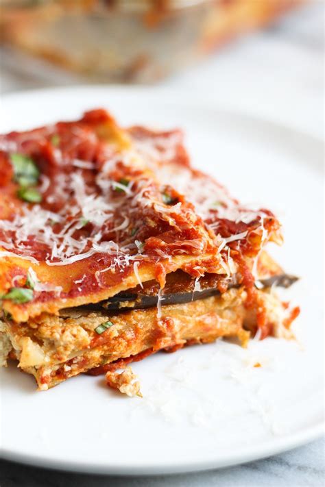 Vegetarian Lasagna With Eggplant Zucchini And Cashew Ricotta