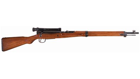 Wwii Japanese Type 99 Sniper Rifle With 4x Sniper Scope