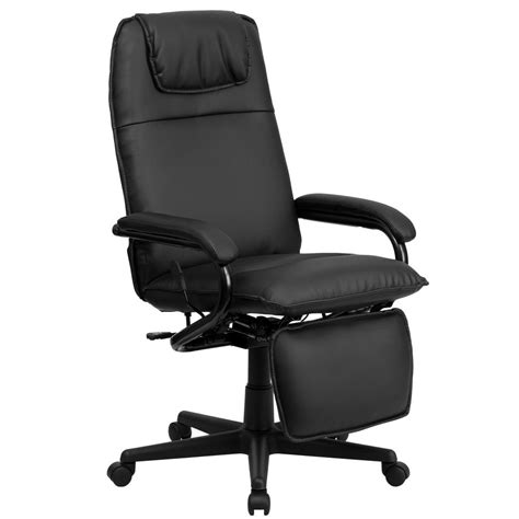 All products from reclining leather chairs category are shipped worldwide with no additional fees. Flash Furniture BT-70172-BK-GG High Back Black Leather ...