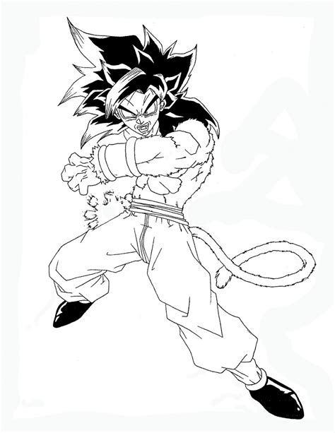 Coloriages à Imprimer Son Goku Numéro 759910