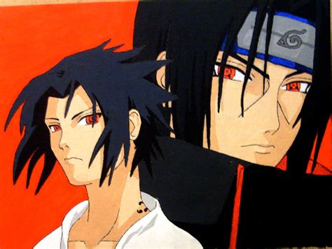 Itachi And Sasuke Art